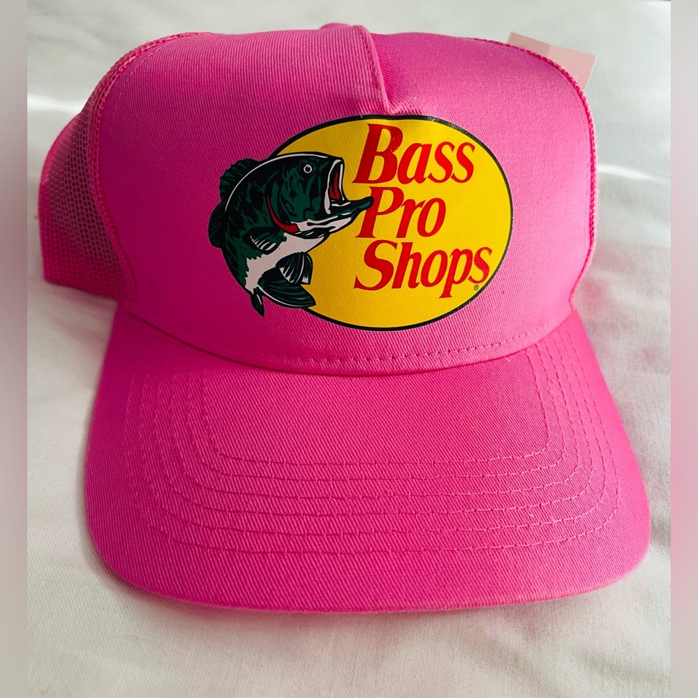 🩷sold🩷 Pink Bass pro shops Hat new with tags Bass pro shop barbie